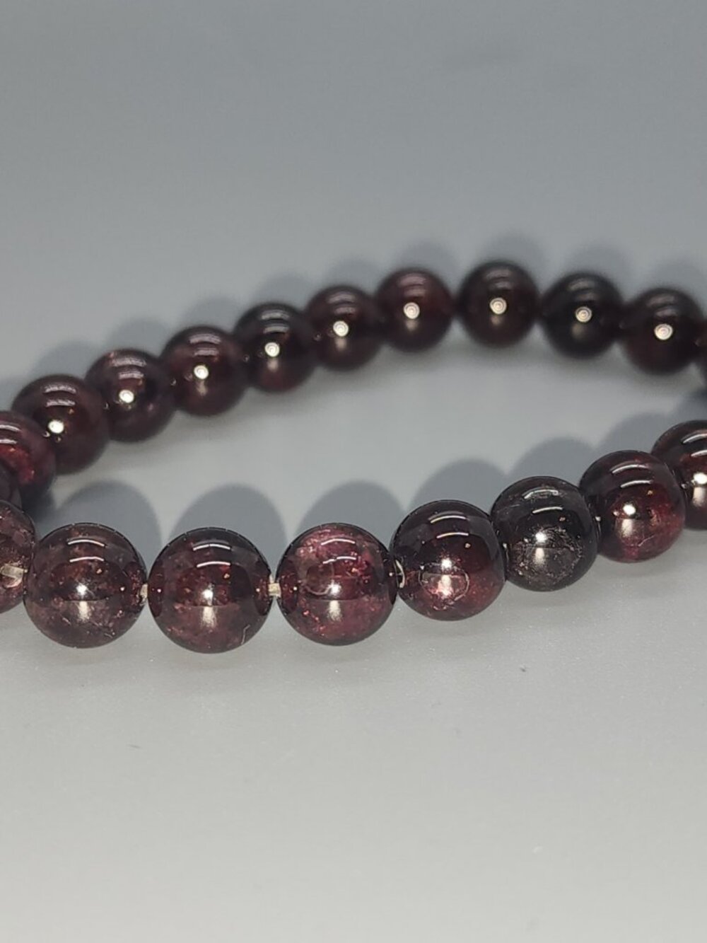 2/$15 Deep Red Spiritual Gemstone Bracelet